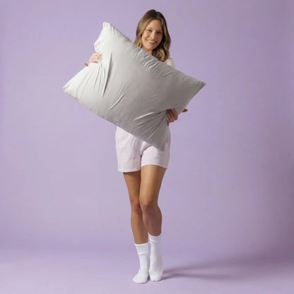 Mellow Sleep | Cooling Pillowcase (2-Pack) - Silky Smooth Wrinkle-Free Soft and Fresh All Night Sleep Enhancer