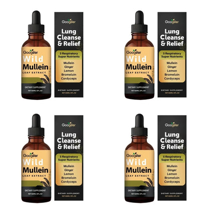 Mullein Leaf Extract Liquid Drops Comprehensive Herbal Wellness Support Natural Daily Dietary Supplement Daily Care 60ml