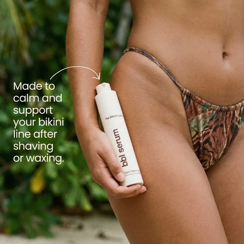 BBL Serum - 3-In-1 Bikini Line Serum - Designed for Ingrown Hairs, Dark Spots, Razor Bumps, and Irritation. Salicylic Acid, Kojic Acid, Niacinamide, and Aloe Vera Work Together to Smooth, Brighten, and Calm Skin after Shaving or Waxing.