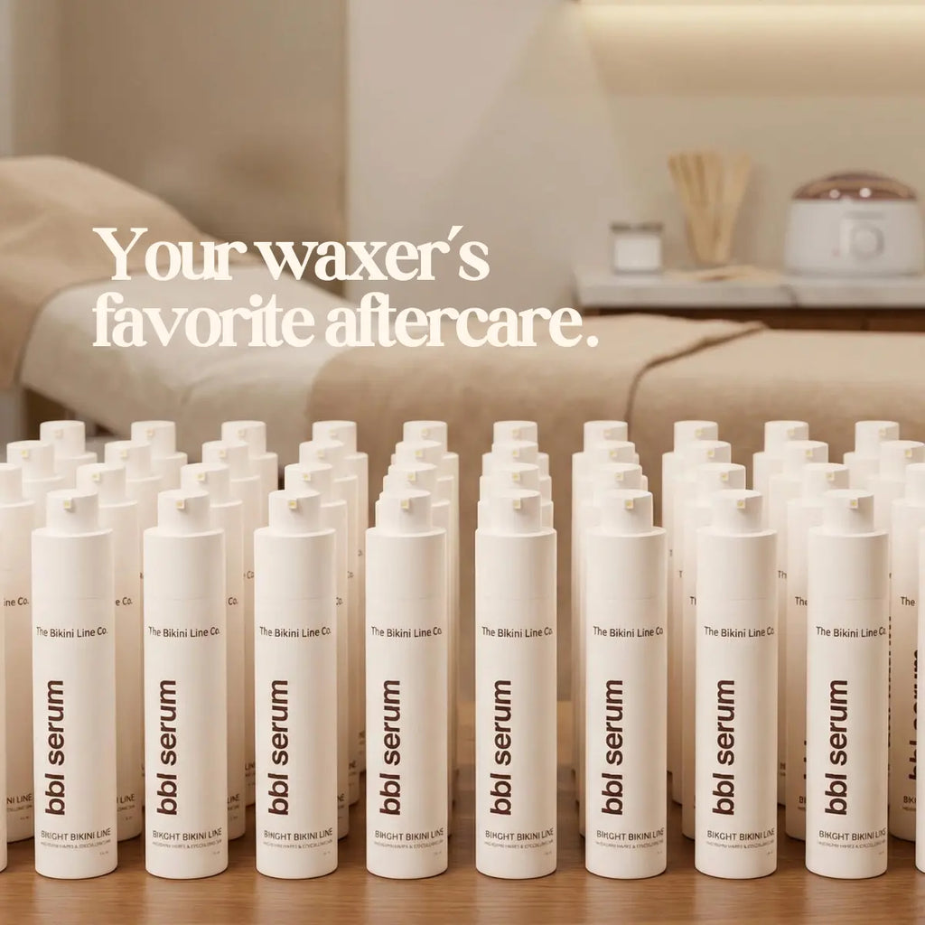 BBL Serum - 3-In-1 Bikini Line Serum - Designed for Ingrown Hairs, Dark Spots, Razor Bumps, and Irritation. Salicylic Acid, Kojic Acid, Niacinamide, and Aloe Vera Work Together to Smooth, Brighten, and Calm Skin after Shaving or Waxing.